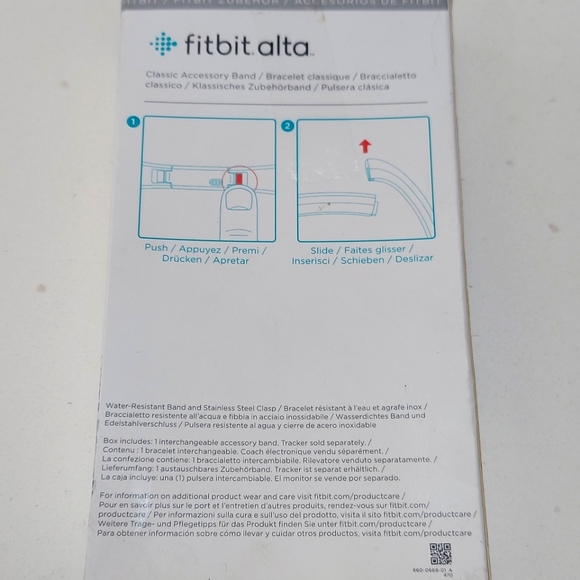 Fitbit Alta Classic Accessory Band L/G - Picture 2 of 2